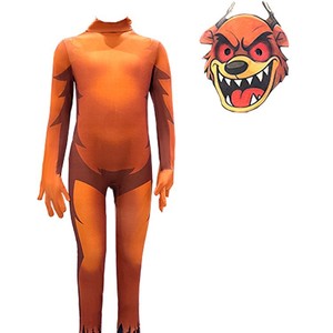 Costume de cosplay monstre renne, combinaison avec masque de tête, tenue de performance d'Halloween unisexe pour adultes - Product Image 5