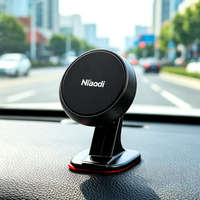 Support de téléphone portable pour voiture, style moderne, aimant puissant, anti-vibration, portable, rotation à 360°, pliable, support de tableau de bord pour téléphone, en vente