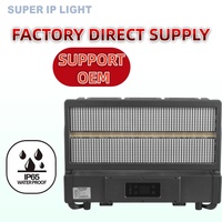 Projecteur Stroboscopique à Tête Mobile 1344x0.5W+336x4W LED RGB CW WW DMX, Protection IP65, Lumière de Scène Dimmable pour DJ, Club, Concert, Fête