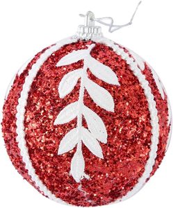 2026 Christmas Party Decoration Handmade UV Printed High Quality Classic Exquisite Luxury Christmas Tree Pendant Plastic - Product Image 6