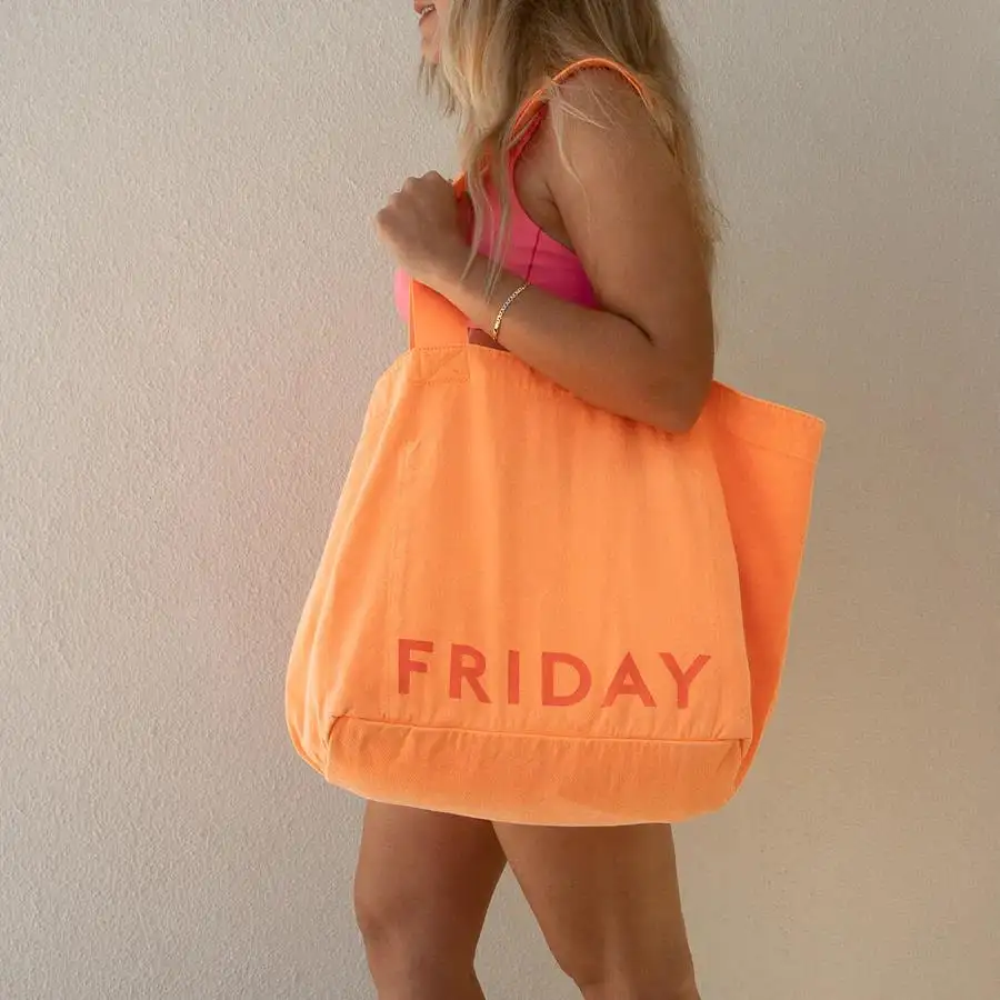 Le borse per il fine settimana tengono tutto la borsa da spiaggia borsa da spiaggia di creatività Design borsa in cotone di tela oversize per lo shopping in spiaggia picnic