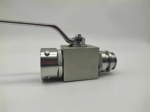 ราคาดี วาล์วควบคุมการไหลแบบแมนนวล ไฮดรอลิก บอลคาร์บอนสตีลคุณภาพสูง - Product Image 2