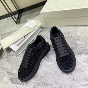 High-quality men's shoes with luxurious design, featuring <b>rhinestones</b>, stylish high-<b>top</b> and thick-soled sports shoes - Product Image 6