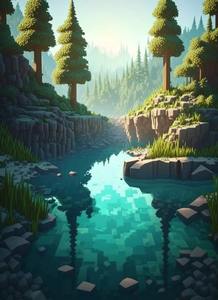 M-Minecraft Poster Mine Game <span class=keywords><strong>Pixel</strong></span> Craft paisaje arte lienzo pintura impresión sala <span class=keywords><strong>de</strong></span> <span class=keywords><strong>juegos</strong></span> arte <span class=keywords><strong>de</strong></span> pared moderno decoración del hogar - Product Image 4