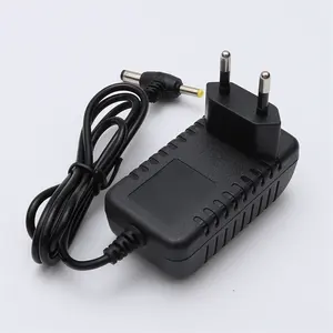 Stabilized 12W Output Power Adapter Plug-In with 5.5mm 4.0mm Plug DC 12V 1A