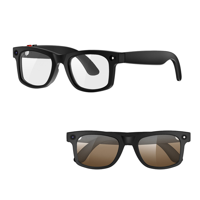 Smart Home Wearable Device AI Translation Glasses 500W Pixel HD Shooting Video Recording Portable Intelligent Eyeglasses