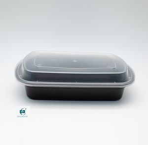 Conteneur alimentaire réutilisable en plastique PP avec couvercle verrouillable pour le déjeuner, les restes et le stockage au réfrigérateur - Vente en gros - Product Image 4