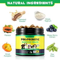 VitaFit – Friandises à mâcher molles pré- et probiotiques pour chiens, marque privée, pour la santé digestive et intestinale, compléments alimentaires pour animaux de compagnie