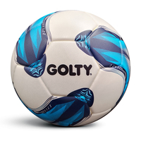GOLTY GSL-3016B Taille 5 Poids 400-420G et Circonférence 680-700MM avec le style le plus récent officiel Ballon de football d'entraînement thermocollé