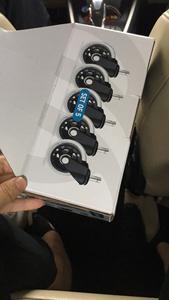 2.5 " / 3" Rodas giratórias com segurança macia PU Sem ruído Rodas de cadeira (Pack of 5) Rodízio Rodas para Móveis - Product Image 6