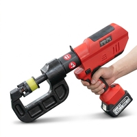 Nouveau perforateur sans fil SHIDA QS-B20 avec moteur sans balais, force de 120KN pour le poinçonnage multi-métaux et la fabrication de panneaux solaires