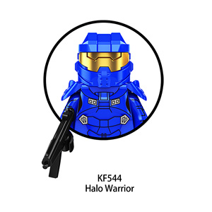 KF542-KF549 Halo Warrior Halo Wars Harvest Spirit of Fire, Personaje del Juego, Bloques de Construcción Educativos de Plástico, Mini Juguetes para Niños - Product Image 4