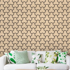 Panneaux muraux acoustiques légers, ignifuges, imperméables, en PVC imitation bois, MDF, HDF, isolation phonique 80%, <span class=keywords><strong>bruit</strong></span> réduit, salon, couloir - Product Image 3