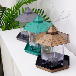 Bền Acrylic Trong Suốt Ngoài Trời Treo Gazebo-Hình Bird Trung Chuyển Phong Cách Công Suất Lớn Vườn Thực Phẩm <span class=keywords><strong>Container</strong></span> Cho Vật Nuôi Hoang Dã - Product Image 2