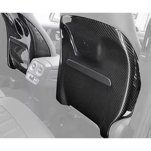 Pièces automobiles, housse de siège en fibre de carbone sèche pour Mercedes Benz <span class=keywords><strong>G</strong></span> <span class=keywords><strong>Wagon</strong></span> W464 G63 G500 AMG G550, accessoires intérieurs - Product Image 4
