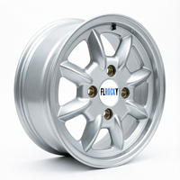 Flrocky 13 pouces roue en alliage 13X5.5 4X95.25 jantes profondes à vendre pour MG pour Rover