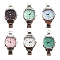 Bracelet à breloques italien en gros, montre tendance, montres à quartz argentées, roses, blanches, vertes, noires pour hommes et femmes, idéal comme cadeau