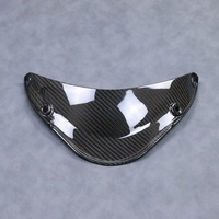 Couvercle inférieur de phare en fibre de carbone sèche 3K pour Honda CBR1000RR‑R 2021+