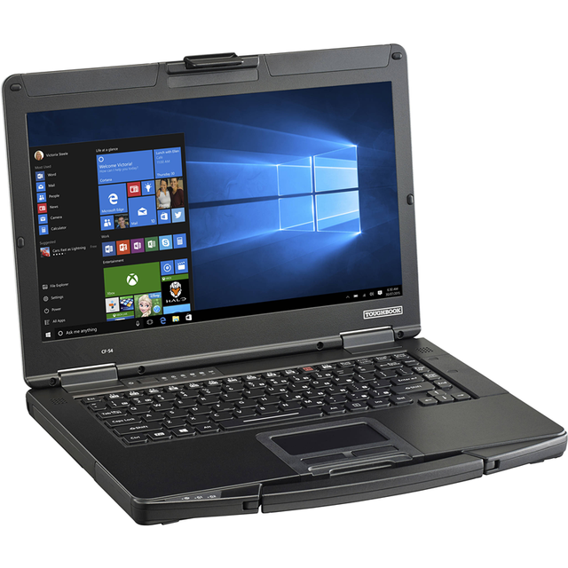 Refurbished Toughbook CF-54 MK2, 14" HD, Intel Core I5-6300U, English US Keyboard, 16GB, 512GB SSD, Windows 10 Pro