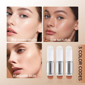 <span class=keywords><strong>Base</strong></span> de Maquillaje en Barra 2026, Nueva, Natural, Impermeable, Blanqueadora, de Cobertura Total, con <span class=keywords><strong>Brocha</strong></span>, que Cambia de Color - Product Image 2