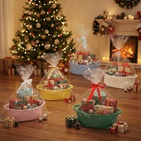 Petit panier de rangement en coton tressé en forme de cœur, écologique, durable, panier cadeau mignon pour l'organisation et la décoration