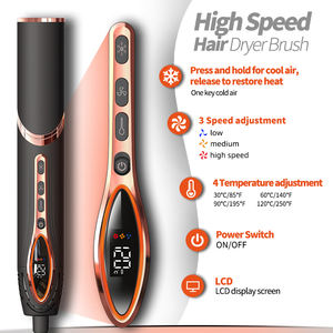 7-in-1 Ionen High-Speed Haartrocknerbürste, Heißluftbürste und Haarstyler, Automatischer Lockenstab - Product Image 6