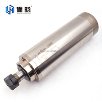 Prix bon marché 1.2kw 1.5kw 2.2kw broche de refroidissement par eau ER20 ER11 ER16 220V moteur de broche de Machine à bois et à sculpter la pierre