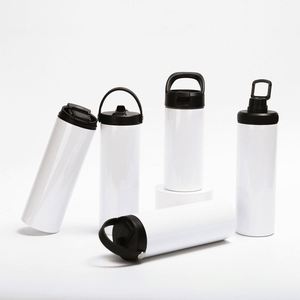 Htpmart Sublimation Tumbler 20oz Triple-Insulated Stainless Steel Sports Water Bottle <b>Straw</b> <b>Lid</b> - Product Image 2