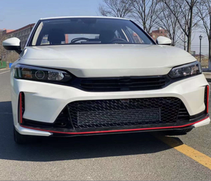 Pieza Exterior para Auto Tipo R para Civic 11ª Generación 2021 <span class=keywords><strong>2022</strong></span> 2023 2024 2025, Kit de Carrocería Estilo Type R, Ensamblaje de Parachoques Delantero y Trasero, Rejilla - Product Image 6