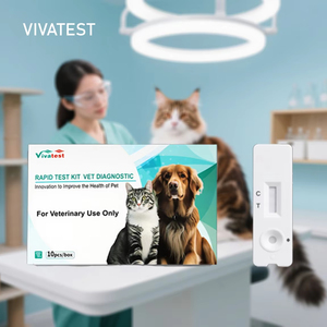 Venta al por mayor de fábrica Pet (Cat & Dog) Kit de prueba rápida FIP, FCoV, Ehr, CCV, CDV, CPV, <span class=keywords><strong>Toxo</strong></span>, CPIV, Cav, Gia, FPV Uso doméstico - Product Image 1