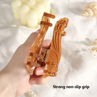Ensemble de pinces à cheveux créatives 3D esthétiques Kawaii en forme d'animaux, grandes pinces professionnelles en acrylique pour accessoires féminins