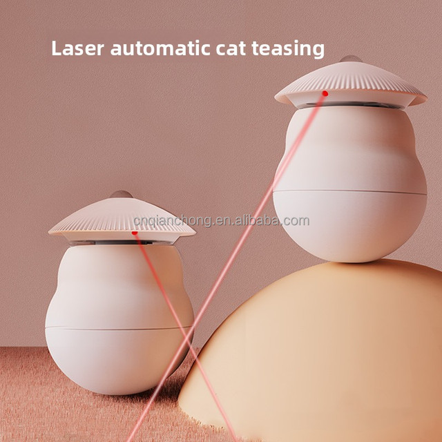 Modern Eco-Friendly Smart Electric Cat Toy Laser Against Toy Design Rechargeable Interactive Cat Laser Toy
