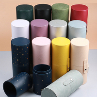 Porte-stylo de bureau de grande capacité avec couvercle Conteneur de stockage de pinceaux de maquillage pratique et portable Option d'usine personnalisable
