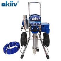 Machine de pulvérisation de peinture sans air à haut débit M490 2,5 L/min avec kit d'outils complet pour le service et la réparation sur site
