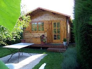 Vente en gros Maison en bois 12 <span class=keywords><strong>M2</strong></span> Petite Maison Abri en bois <span class=keywords><strong>Jardin</strong></span> Cabane en rondins extérieure pour vivre - Product Image 5