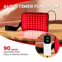 OEM ODM 660nm 850nm Thérapie par lumière rouge, coussin pour le bras, soulagement de la douleur, thérapie par lumière rouge portable, manchon pour le bras, enveloppe
