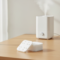 Filtre à humidificateur haute efficacité, longue durée, antibactérien, hydratant, cartouche remplaçable, filtre à humidificateur en coton