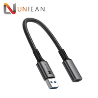 Câble de transfert de données OTG 2 en 1 5 Gbps USB 3.0 Type A mâle vers Type C femelle Adaptateur pour SSD Téléphone portable Chargeurs Android