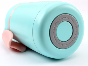 กระติกน้ำสแตนเลสสตีลขนาดเล็กผนังสองชั้นลายกระต่ายน่ารักสำหรับเด็กเก็บความเย็นให้ความอบอุ่น - Product Image 5