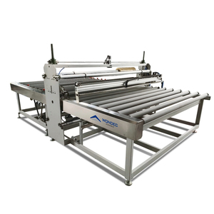 WONDEC Hot <strong>Sale</strong> Protective Film Laminating <strong>Machine</strong> Insulating <strong>Glass</strong> Automatic Feeding Motor PLC Core Easy Operation 1.5KW 360V - Product Image 1