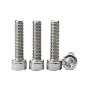 Tornillos de Cabeza Cilíndrica Hexagonal de Acero Inoxidable A2 DIN912 M1.6 M2 M2.5 M3 M4 M5 M6, Tornillos de Cabeza Cilíndrica con Rosca Interna Allen - Product Image 1