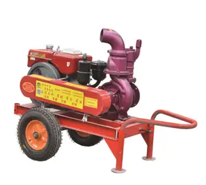 농업 및 제약 관개용 디젤 엔진 4 인치 디젤 워터 펌프