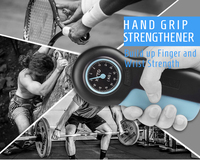 KYTO Dinamómetro de Mano Medidor de Fuerza de Agarre Potencia de Mano 121 lb / 55 kg