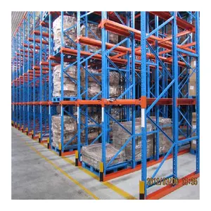 Aangepast Magazijn Koudgewalst Stalen Drive-In Pallet Rekken Systeem Rack