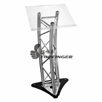Topfinger 2024, Precio de Fábrica, Muebles Comerciales, Púlpito Moderno para Iglesia, Podio con Estructura de Truss