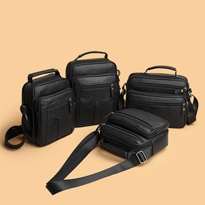 Sac à bandoulière en cuir décontracté pour <span class=keywords><strong>homme</strong></span>, sac à bandoulière pour usage quotidien - Product Image 4
