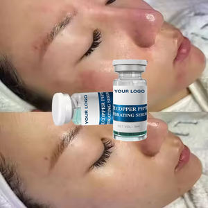 Suero en Polvo <span class=keywords><strong>Liofilizado</strong></span> con Triple Péptido de Cobre Azul Blanqueador para Tratamiento de Peeling de Algas SPA - Product Image 2