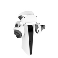 Support de rangement multifonctionnel pour PS5 VR2 avec câble de charge pour support de casque PS5 VR2