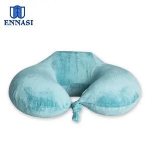Travel Soft Headrest Nursing Pillow Memory Foam Neck U-Shape pillow Cushion pillows for Car Flight