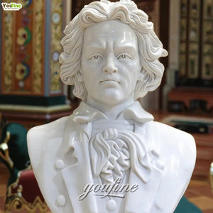Hochwertige geschnitzte Marmor-Büste von <span class=keywords><strong>Beethoven</strong></span> - Product Image 6